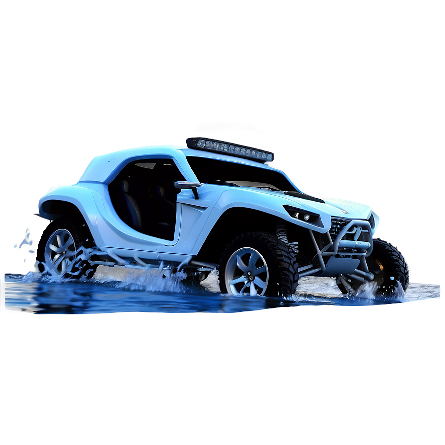 Buggy Through The Water Splash Png 37 PNG