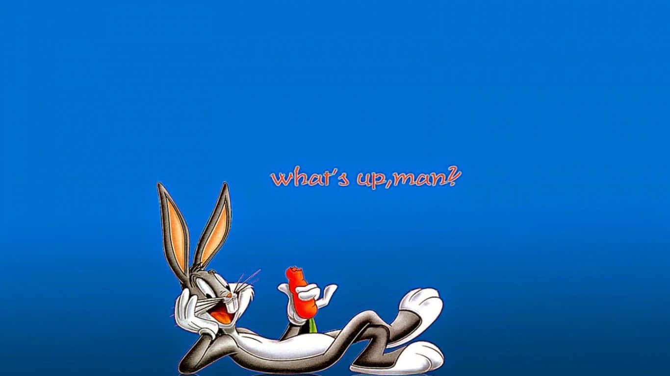 Download Cute, Cunning, and Clever - Bugs Bunny | Wallpapers.com