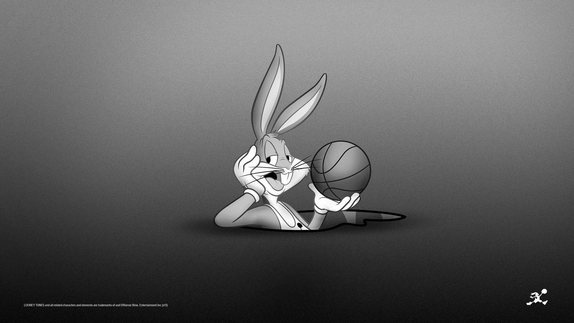 Bugs Bunny Holding A Ball Wallpaper