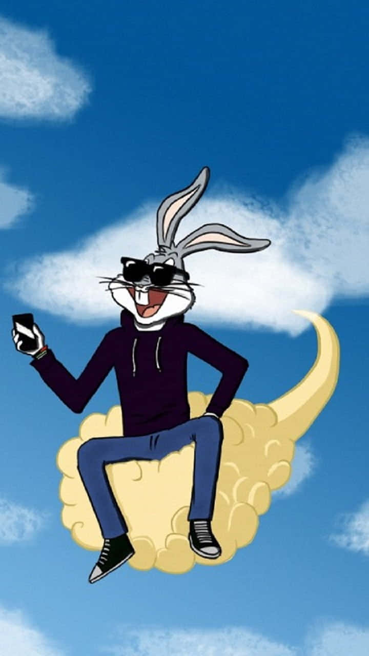 Bugs Bunny Iphone Cloud Wallpaper
