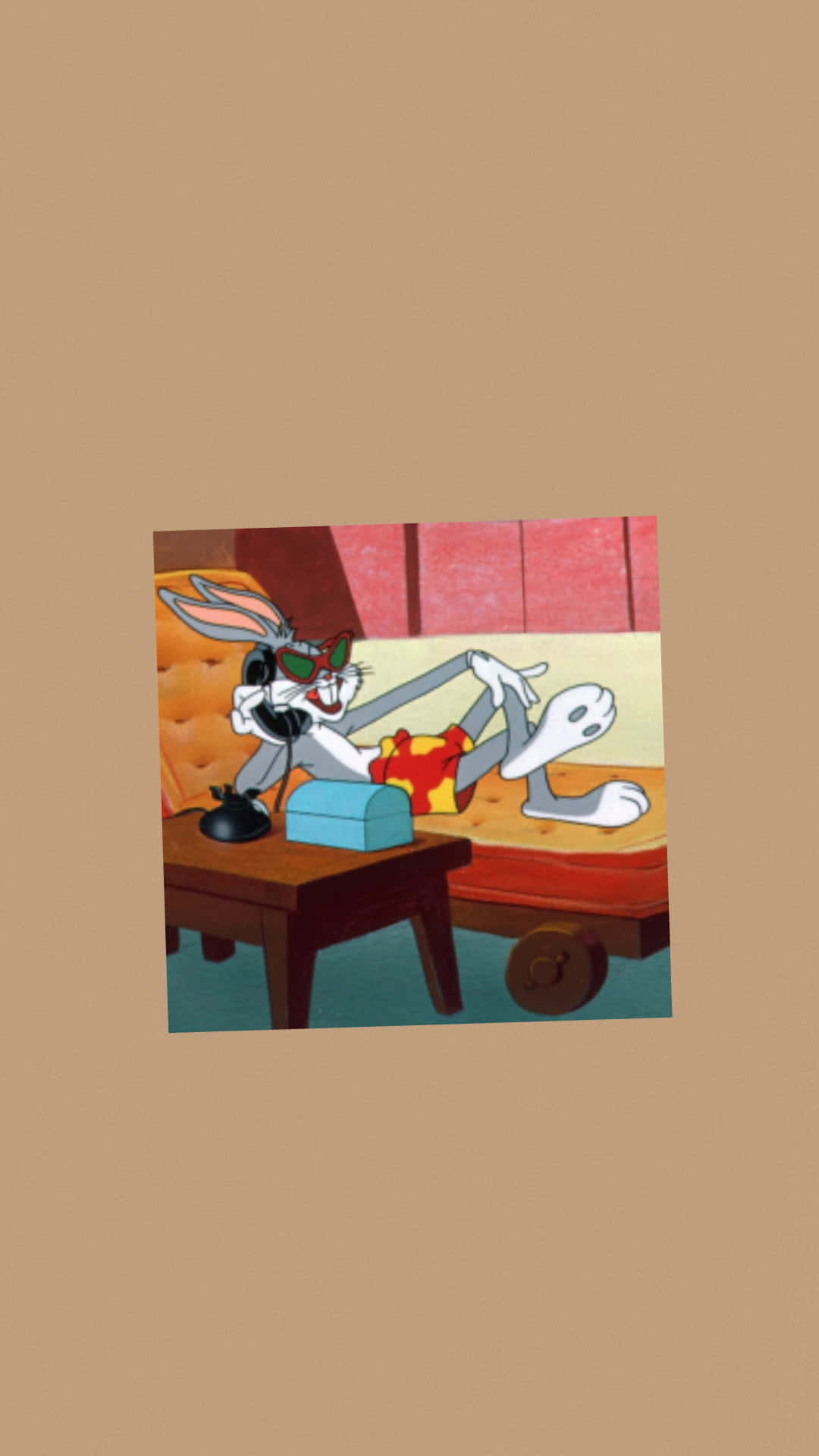 Relaxed Bugs Bunny Iphone Wallpaper