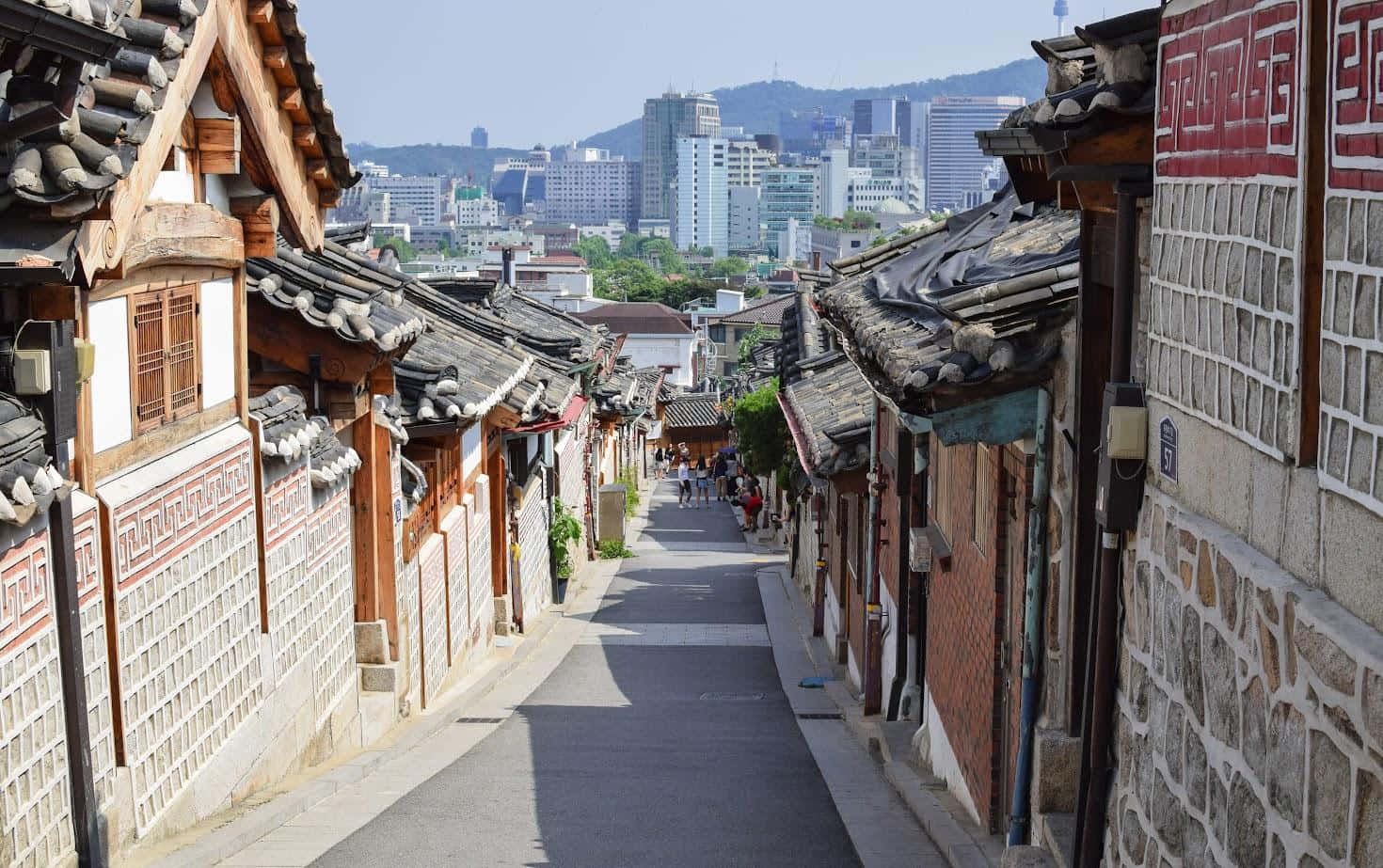 Bukchon Hanok Village Seoul Wallpaper