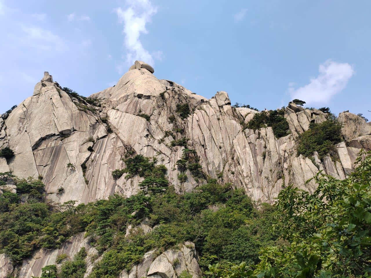 Bukhansan National Park Granite Peaks Wallpaper