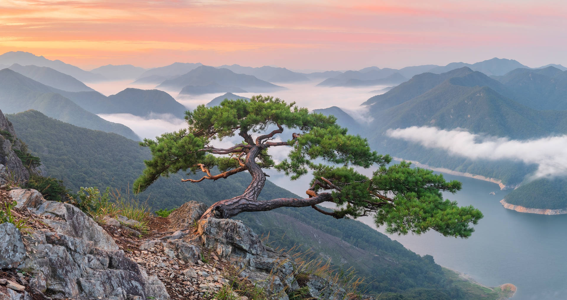 Parquenacional Bukhansan, Corea Del Sur. Fondo de pantalla