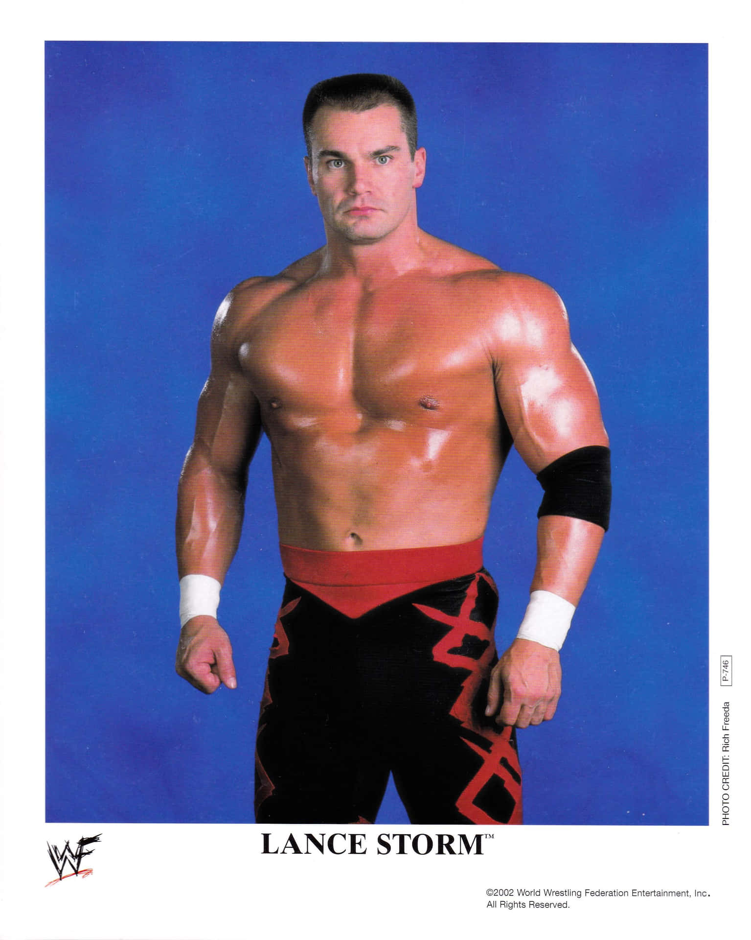 Bulky Canadian Wrestler Lance Storm Promotional Portrait Wallpaper