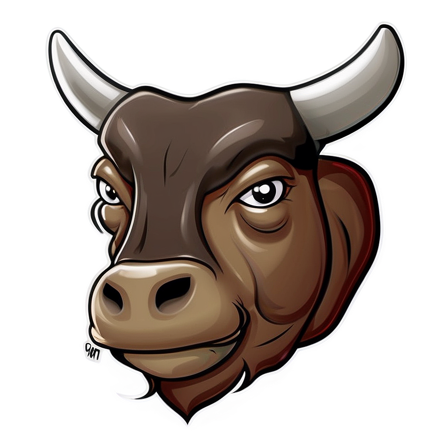 Bull Head Cartoon Png Ahl20 PNG