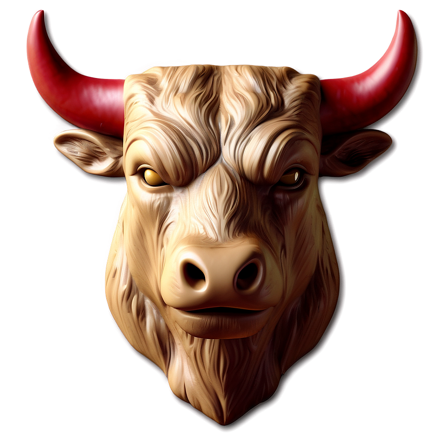 Bull Head Emblem Png 06132024 PNG