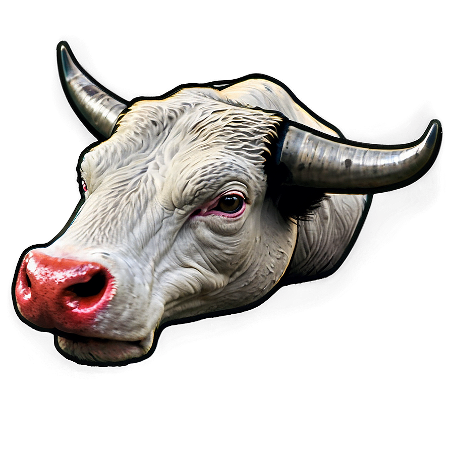 Bull Head In Color Png 72 PNG