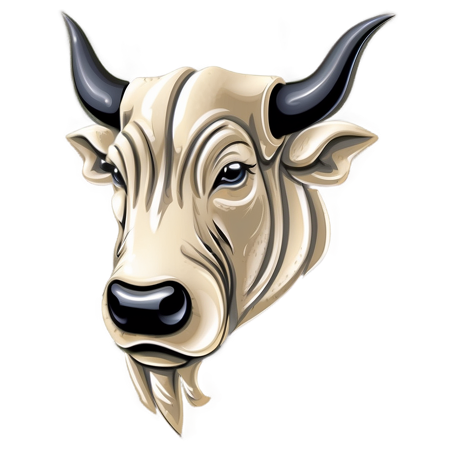 Bull Head Vector Png 06132024 PNG