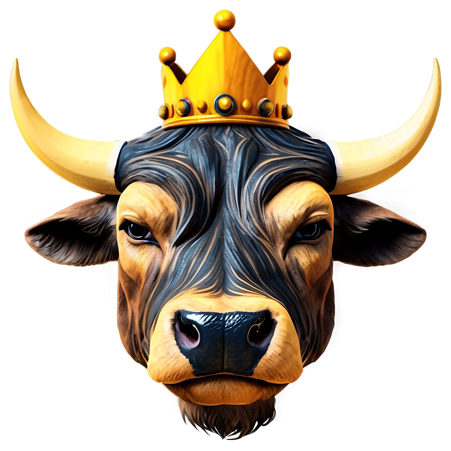 Bull Head With Crown Png 70 PNG