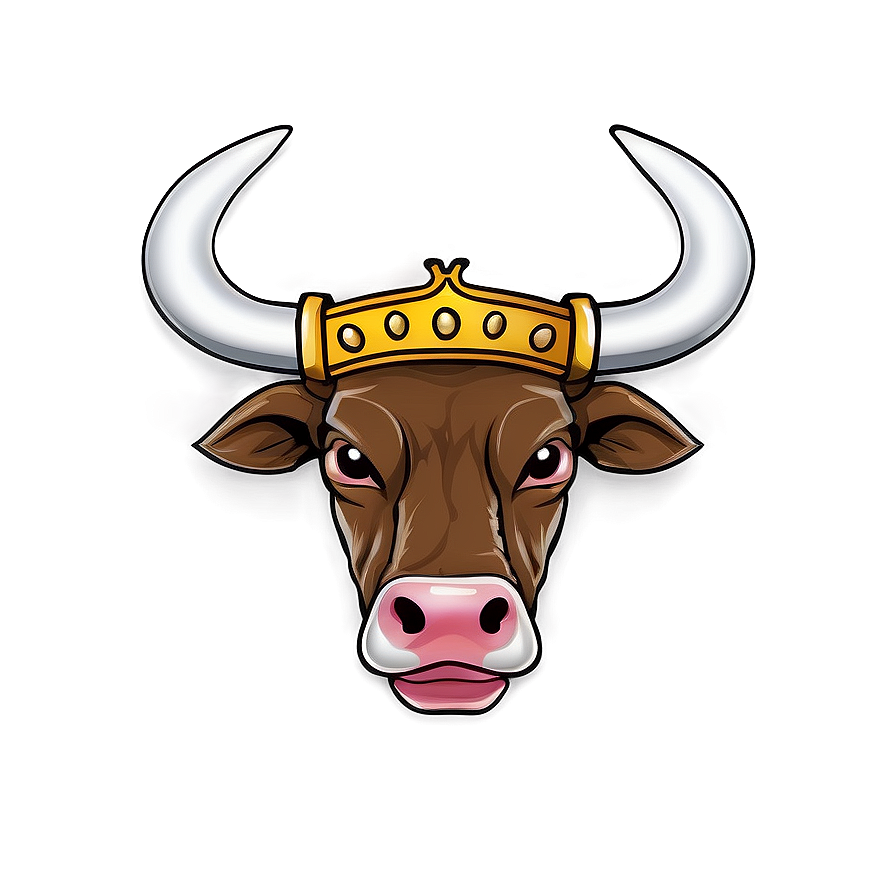 Bull Head With Crown Png Rlv PNG