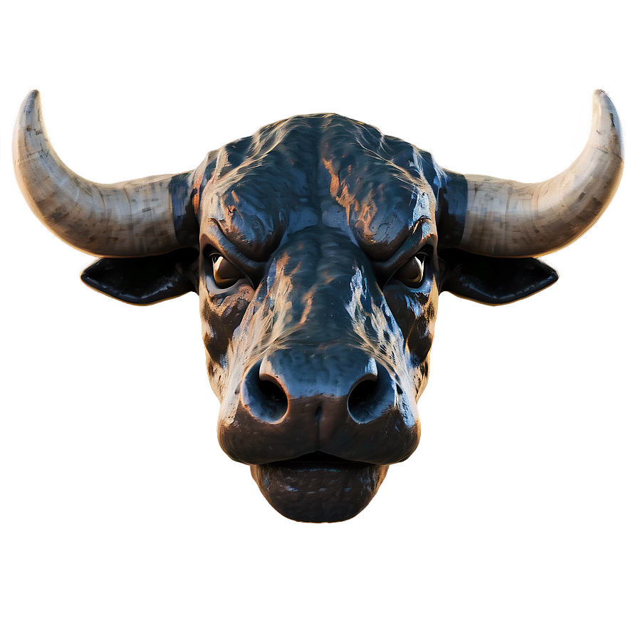 Download Bull Head With Text Png Fmb | Wallpapers.com