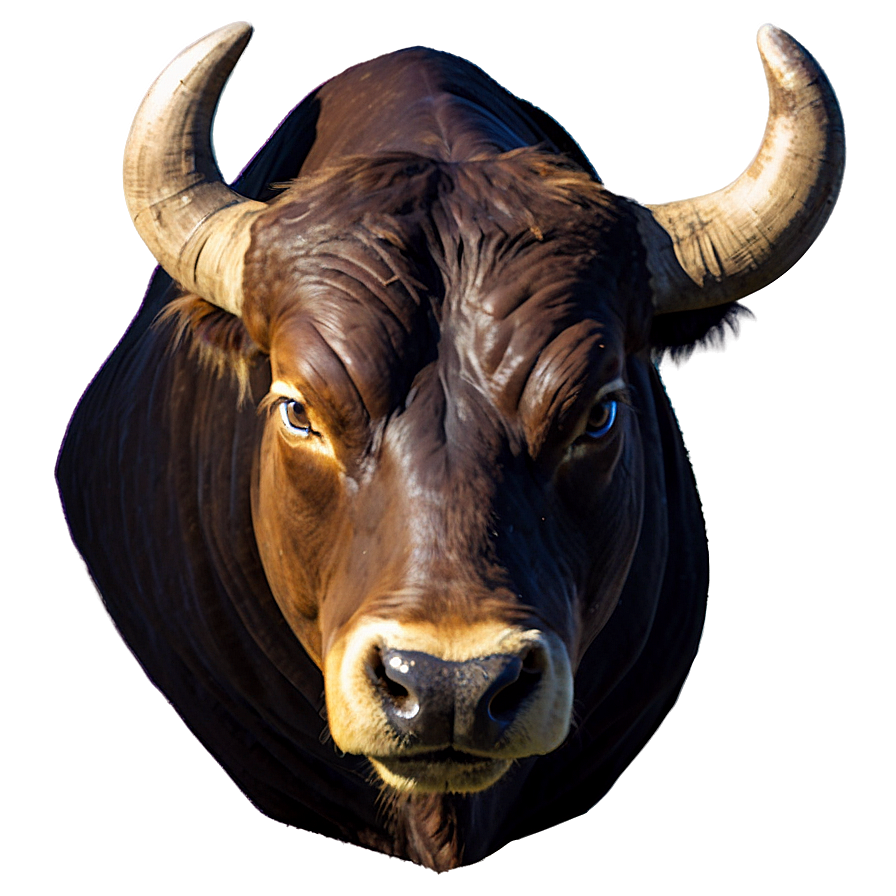 Download Bull Head With Text Png Vtf | Wallpapers.com