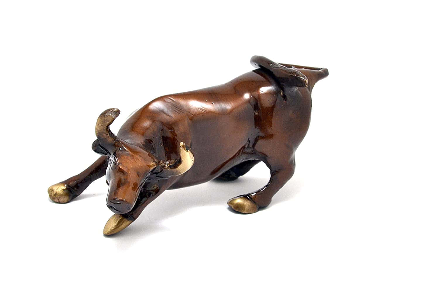 Bronze Wall Street Bull Picture
