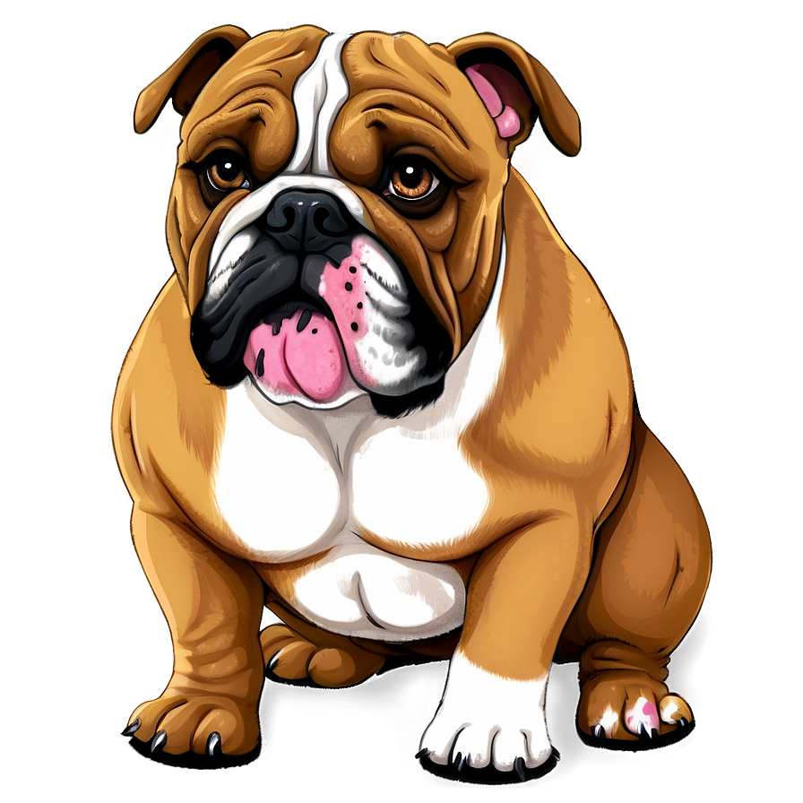 Download Bulldog Art Png 05212024 | Wallpapers.com