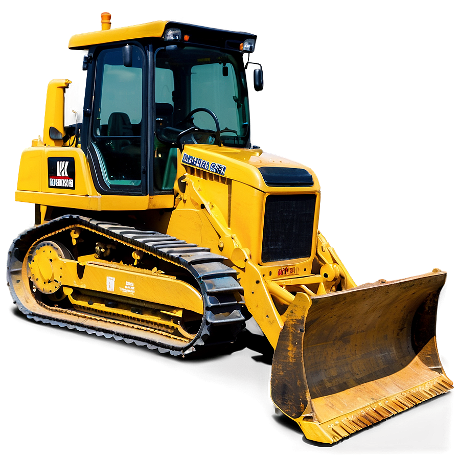 Bulldozer Operating In Field Png Syt41 PNG