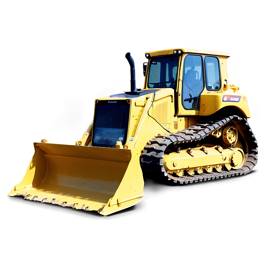 Bulldozer Operating In Field Png Yca48 PNG