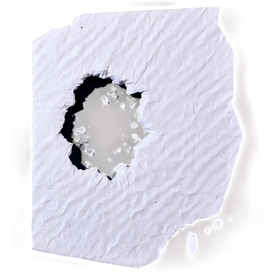 Bullet Hole Through Paper Png Yqa99 PNG