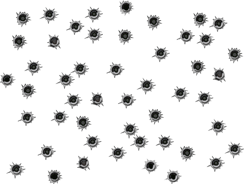 Bullet_ Holes_ Pattern_ Background PNG