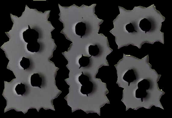 Bullet_ Holes_ Texture_ Graphic PNG