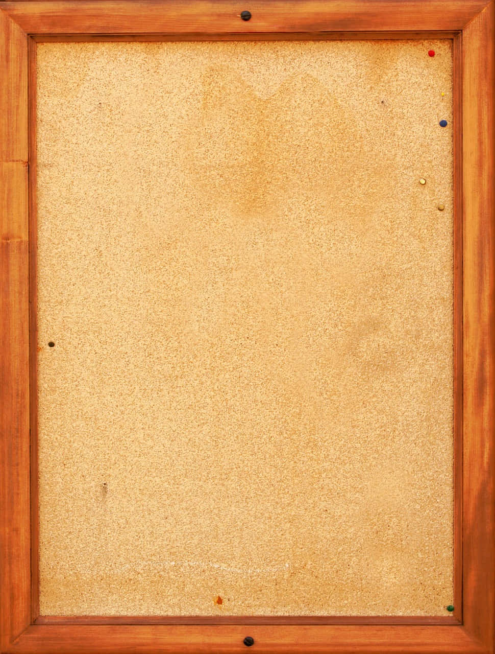 A Wooden Frame With A White Board
