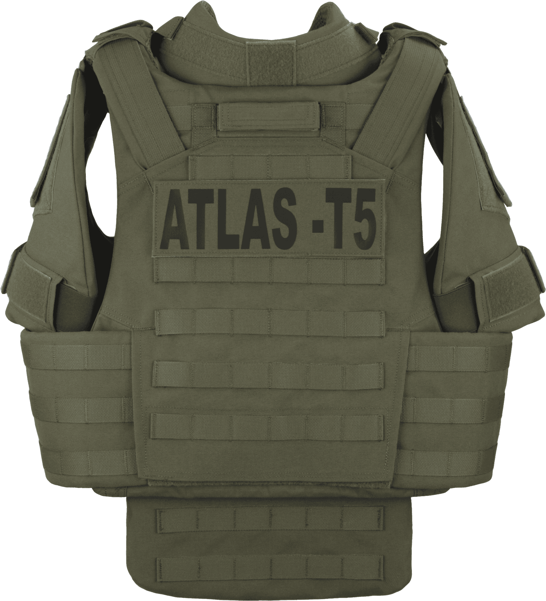 Bulletproof Vest A T L A S T5 Military Gear PNG