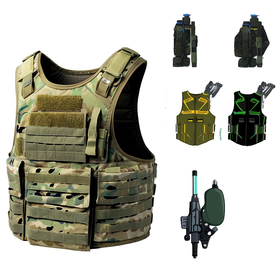 Bulletproof Vest Design Png Xoj PNG