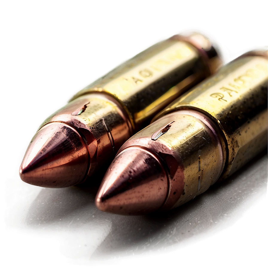 Bullets Close-up Png 05252024 PNG