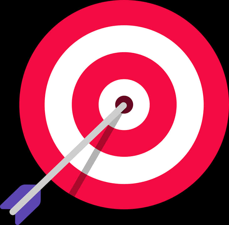 Download Bullseye Arrow Hitting Target | Wallpapers.com