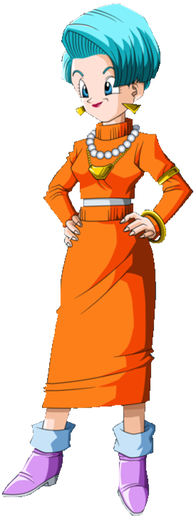 Bulma Classic Orange Dress D B Z PNG