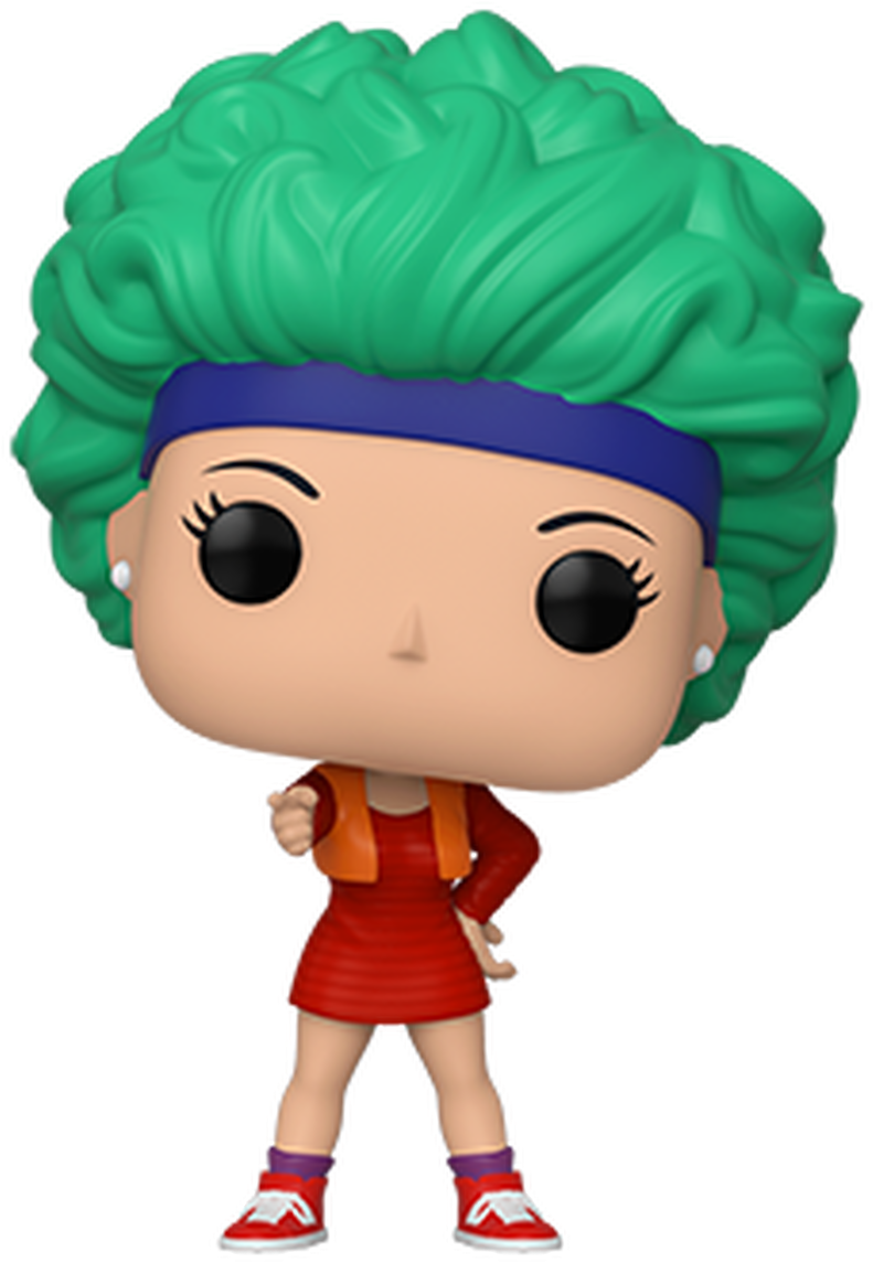 Bulma Funko Pop Figure PNG