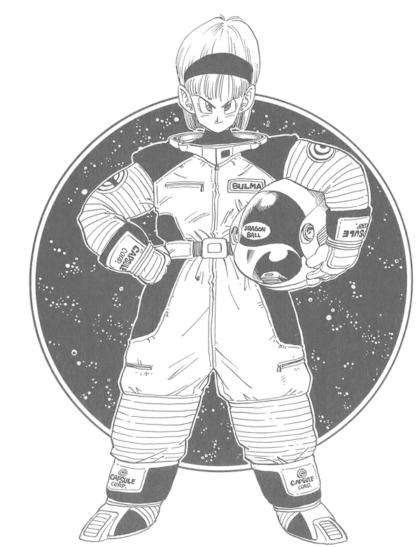 Bulmain Space Suit Dragon Ball PNG