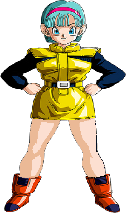 Bulmain Yellow Dress D B Z PNG