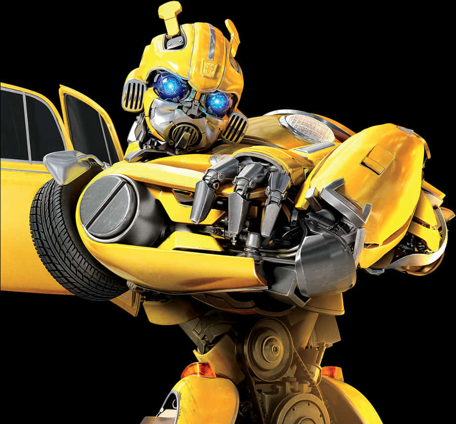 Bumblebee Transformers Autobot Character PNG
