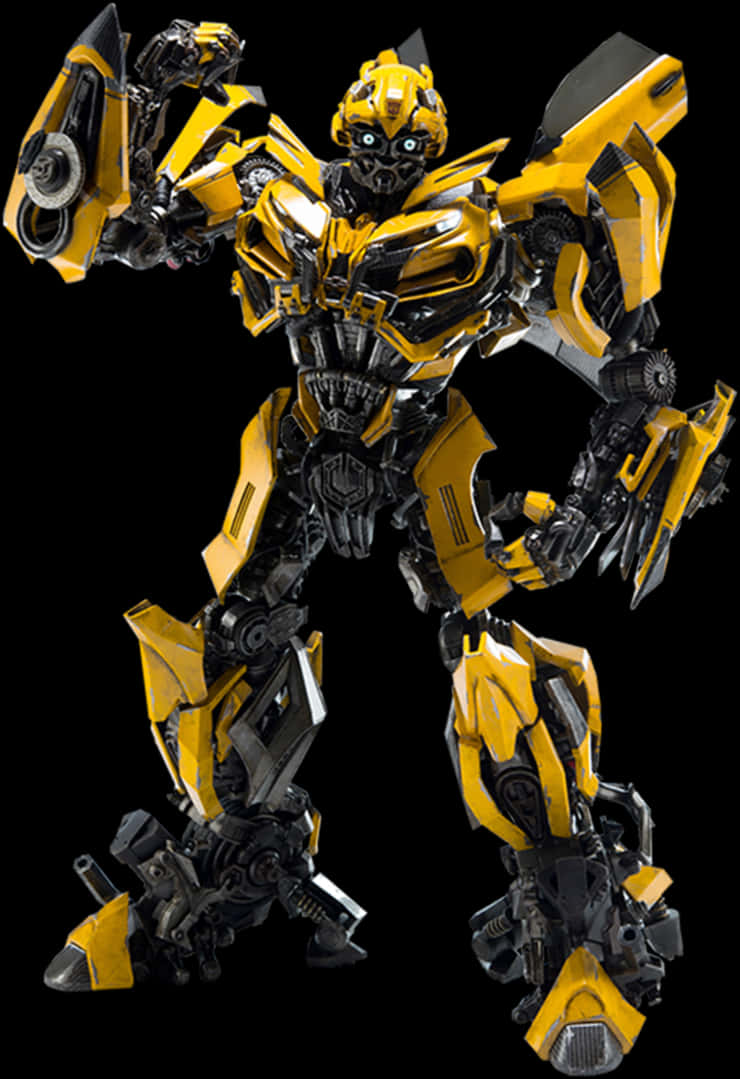 Bumblebee Transformers Autobot Standing PNG