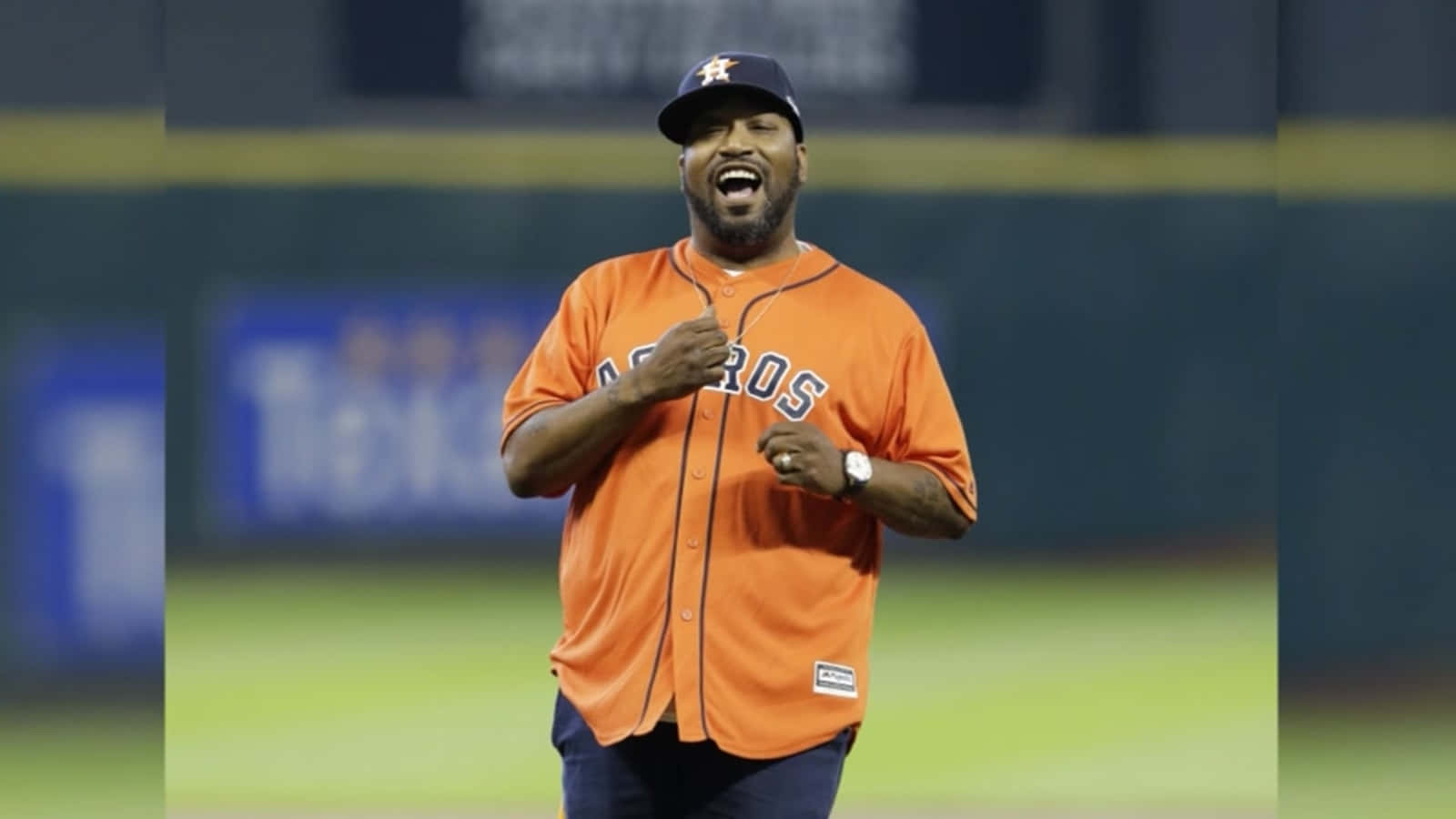 Bun B Astros Enthousiasme Achtergrond