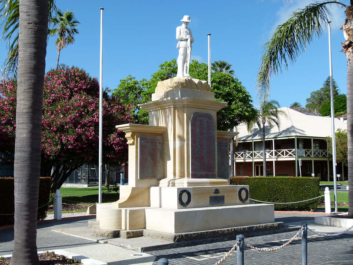 Bunbury Krigsminnesmerke, Australia Bakgrunnsbildet