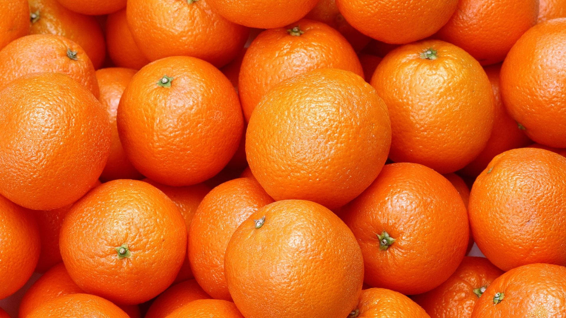 Bunch Of Orange Fruits