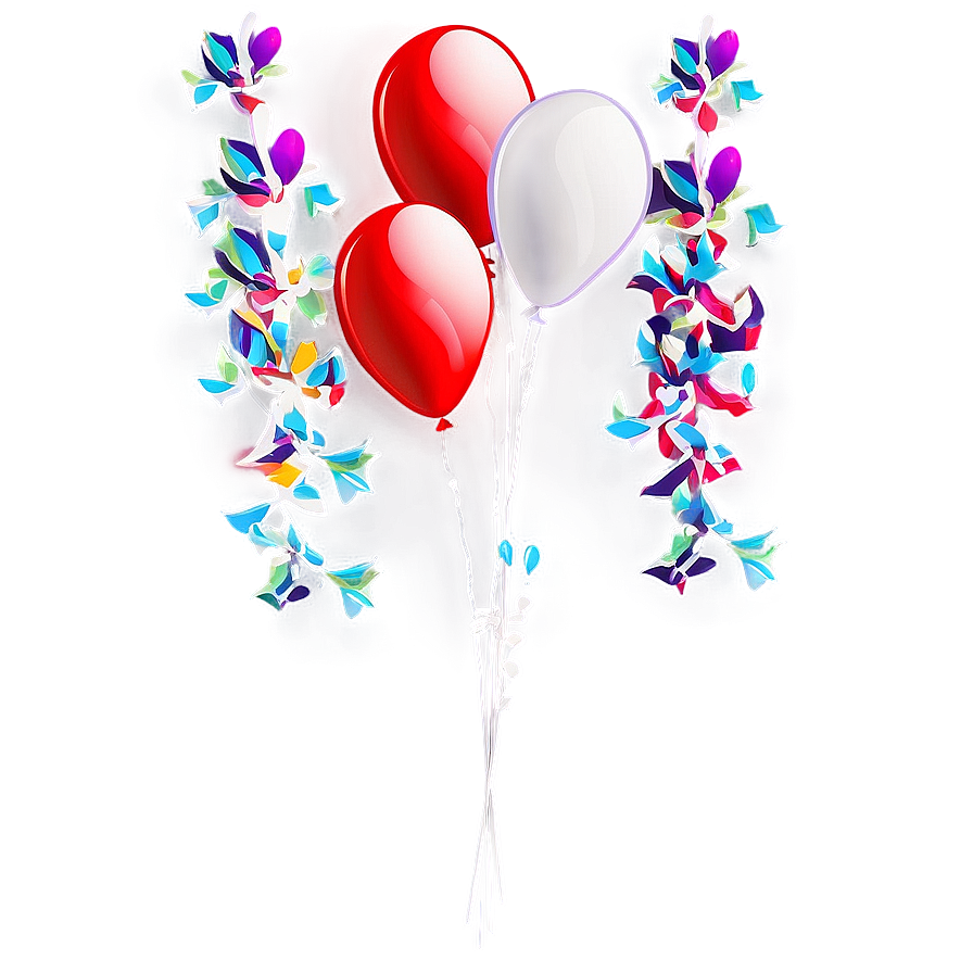 Bunch Of Red Balloons Png 59 PNG