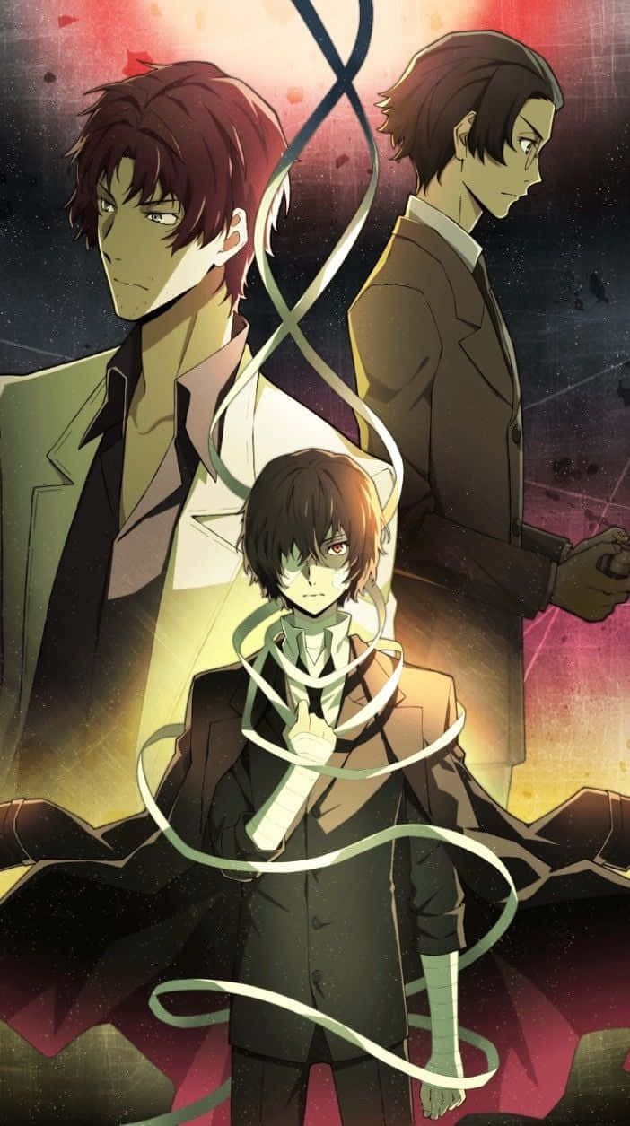 Dazai and Chuuya, of the literary group "The Armed Detective Agency"