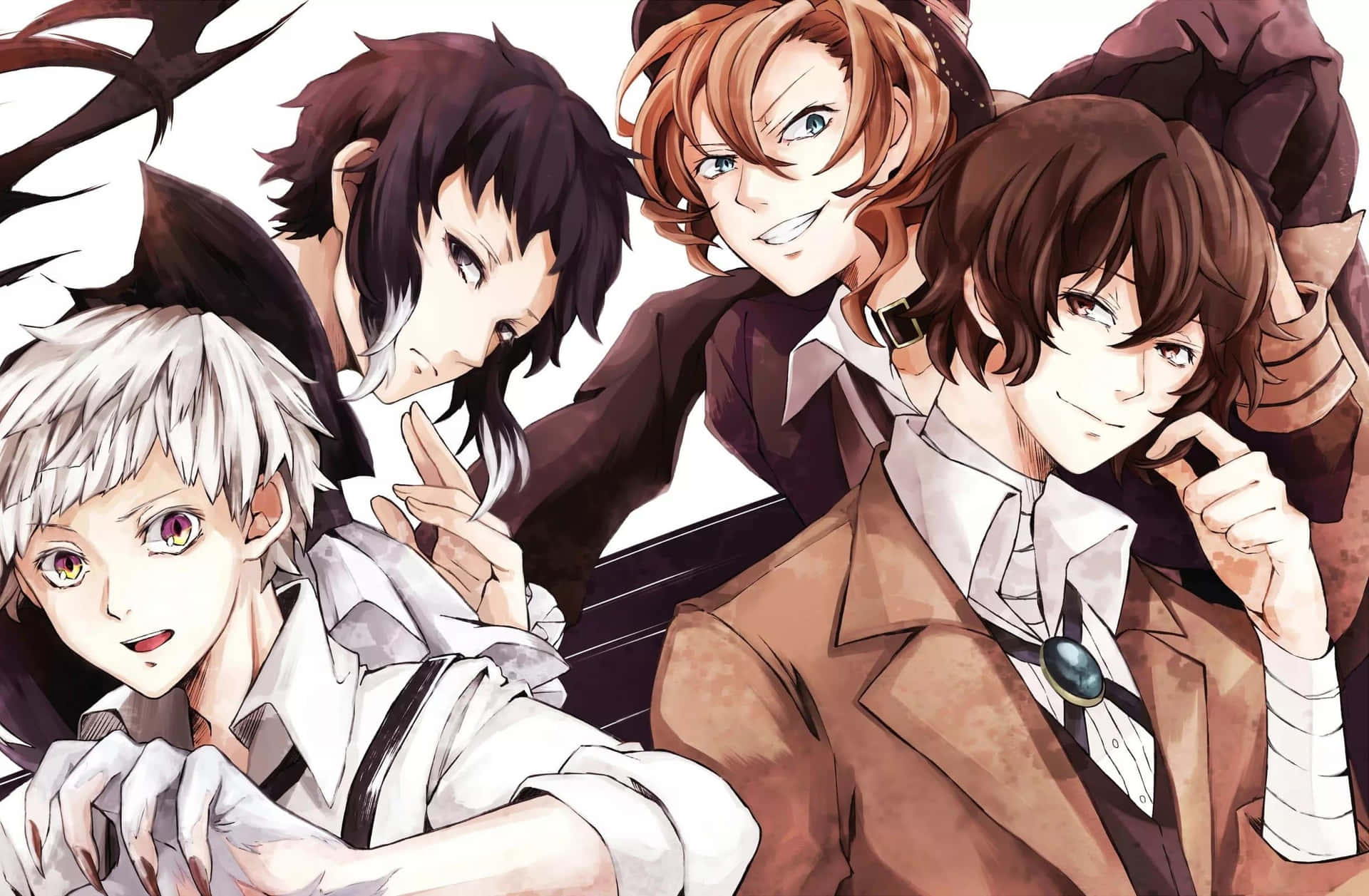 Take a stroll through the city of Yokohama as you explore the unforgettable street-smart adventures of Bungo Stray Dogs.