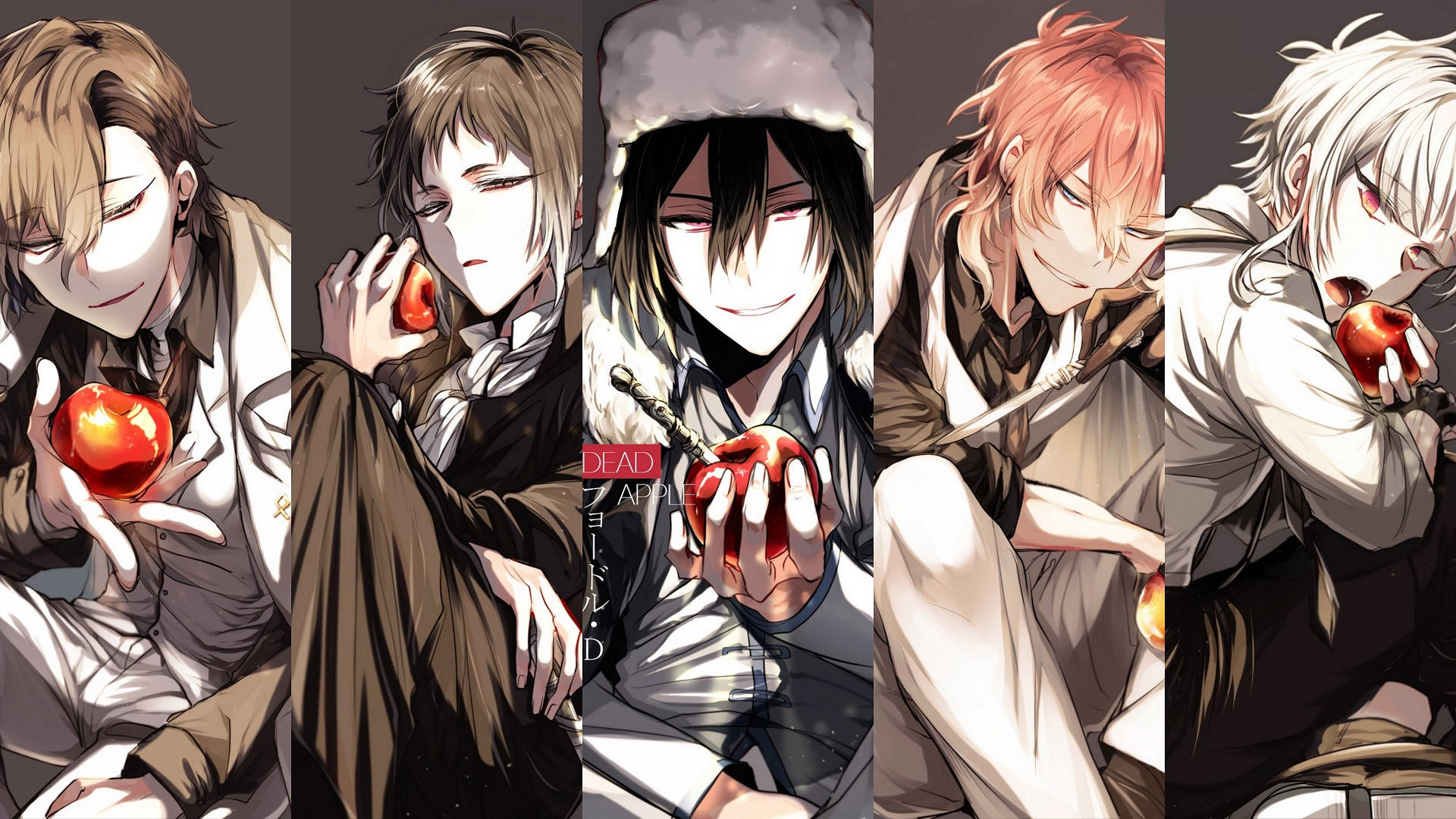 Bungo Stray Dogs Characters With Apples