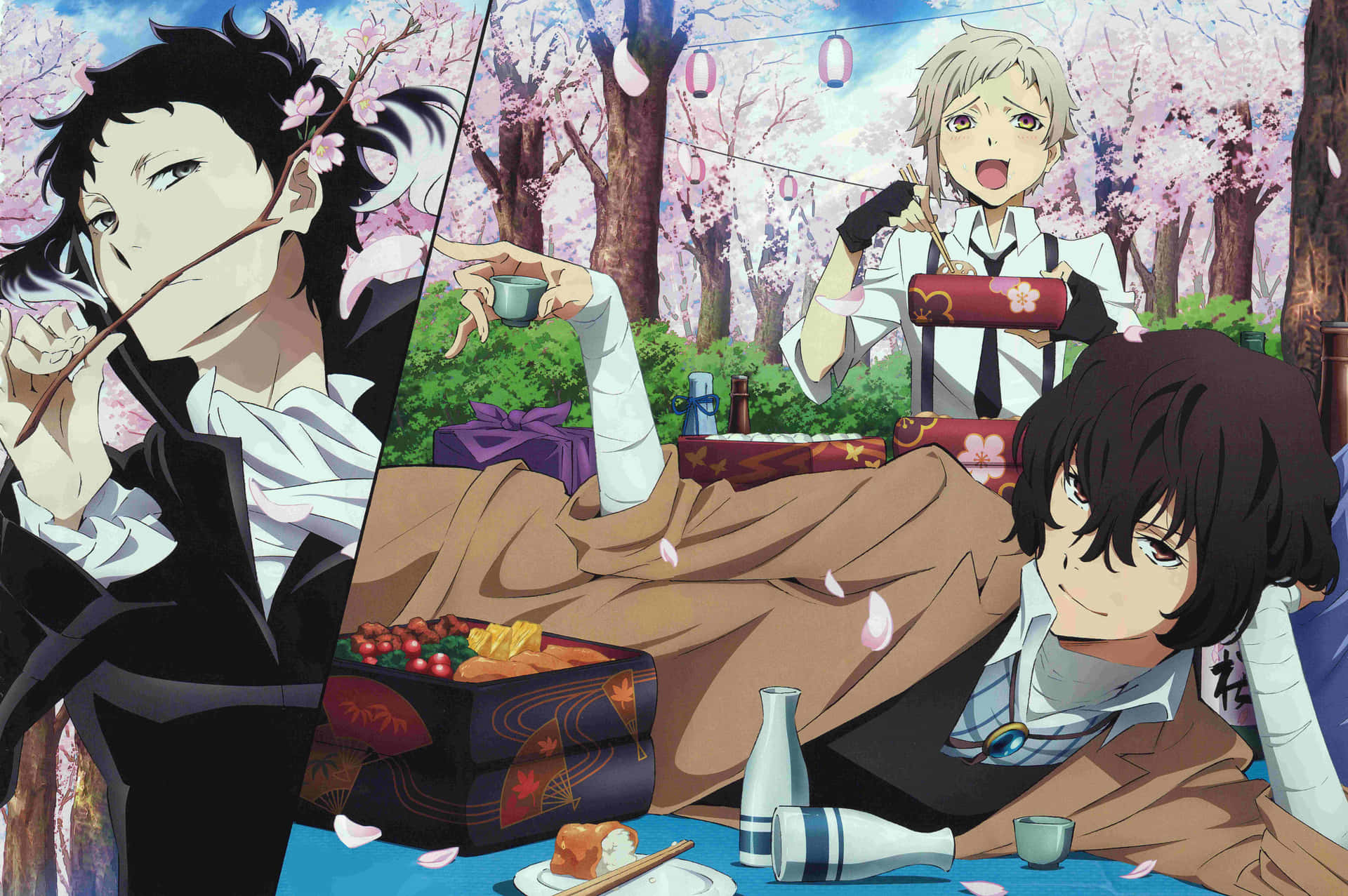 Unlock the mysteries of Bungou Stray Dogs Wallpaper