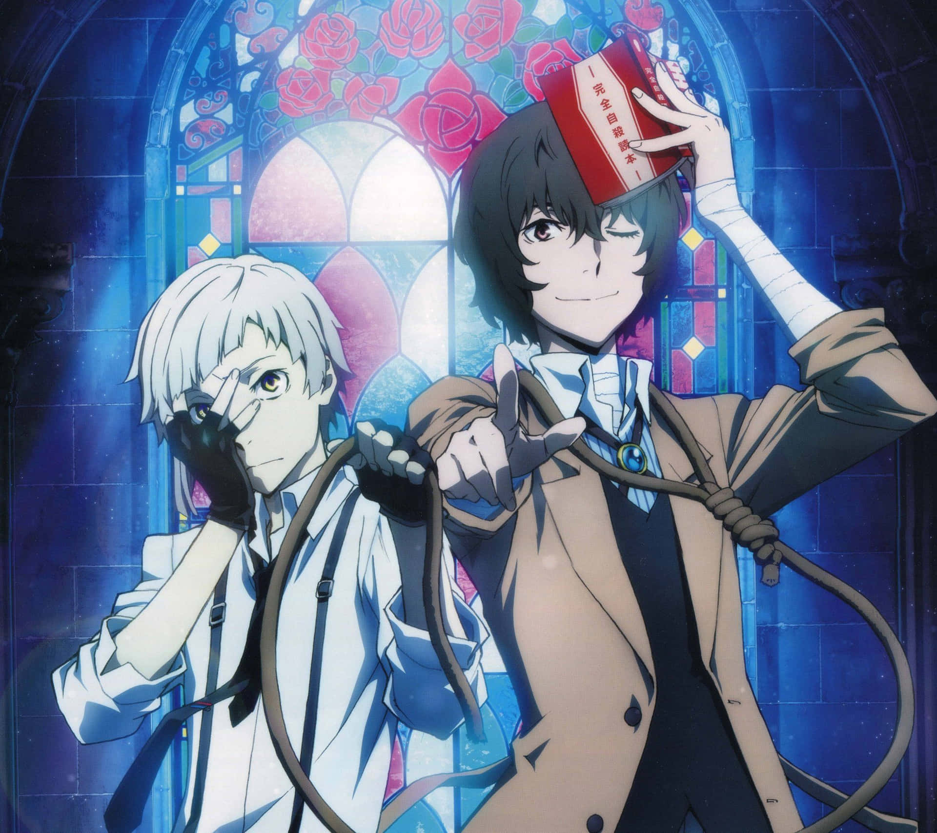 The Bungou Stray Dogs team, always ready for action! Wallpaper