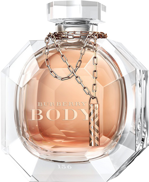 Burberry Body Perfume Bottle PNG
