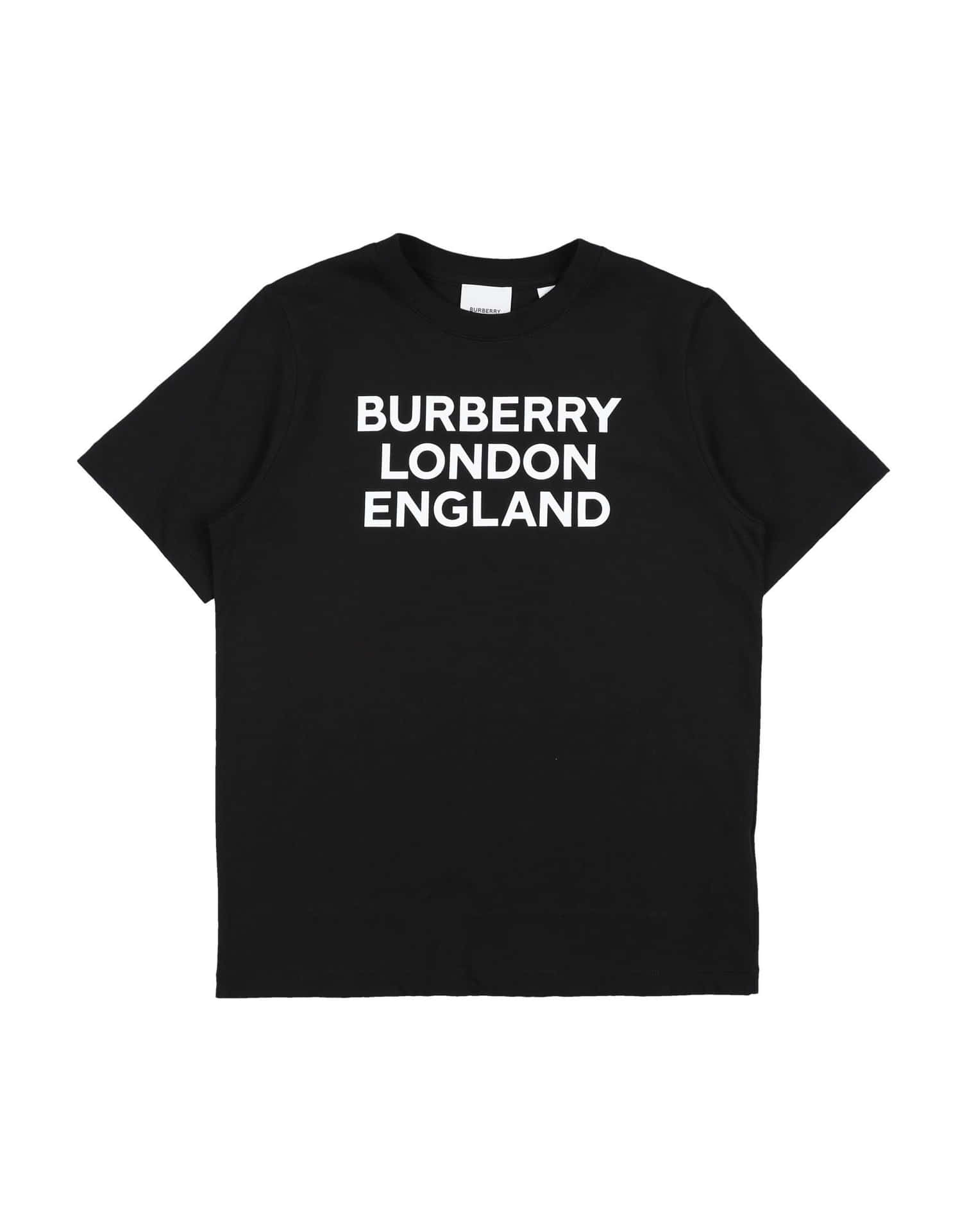 Camisetaburberry De Inglaterra Negra