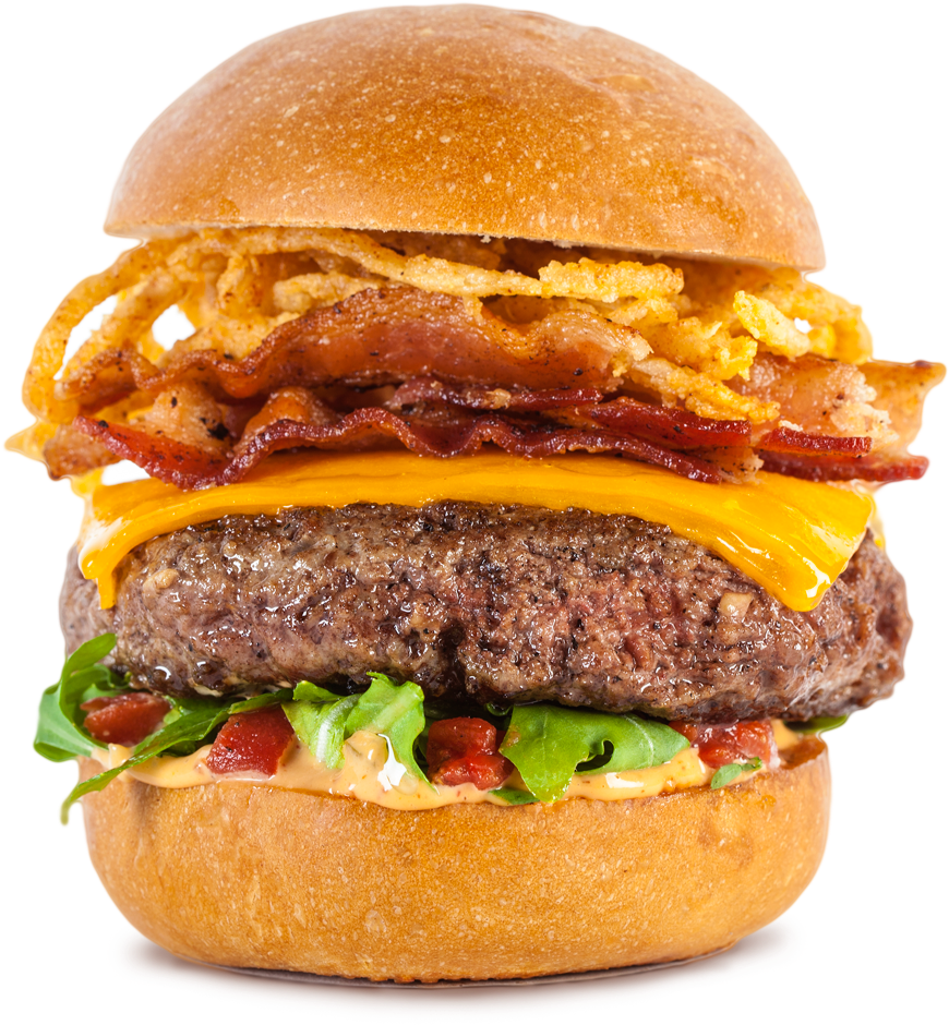 Burger King Bacon Cheeseburger Deluxe PNG