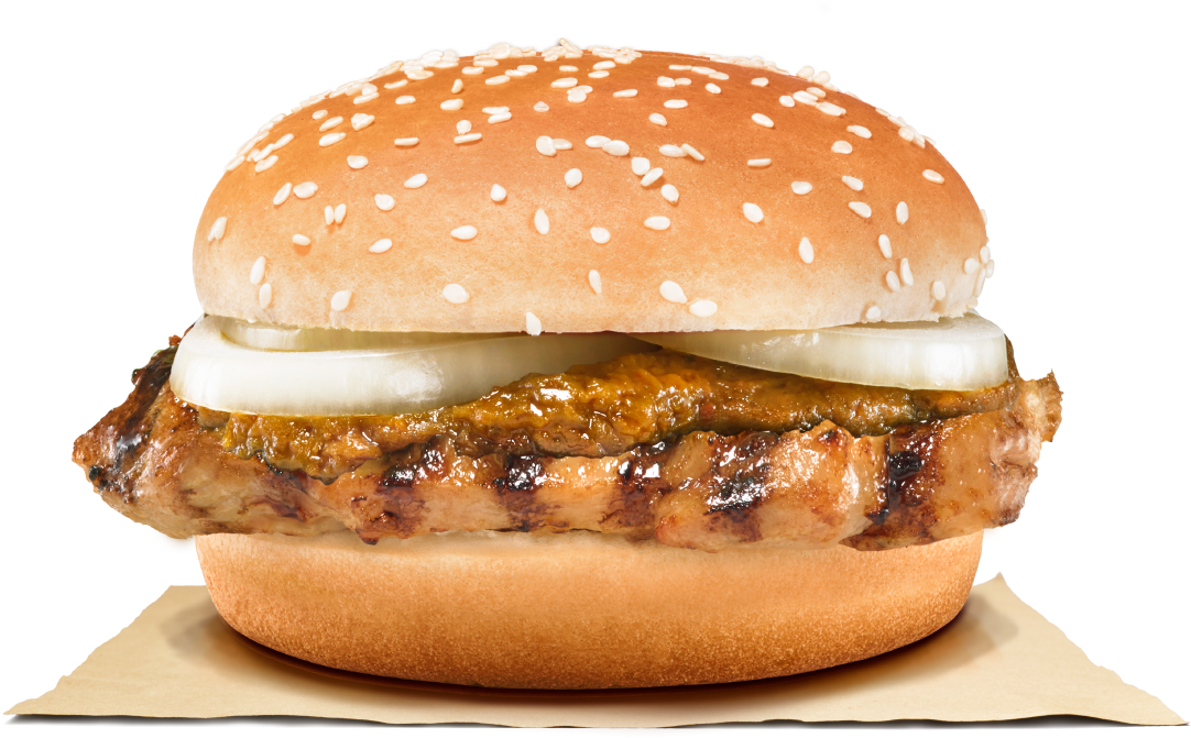 Burger King Classic Grilled Burger PNG