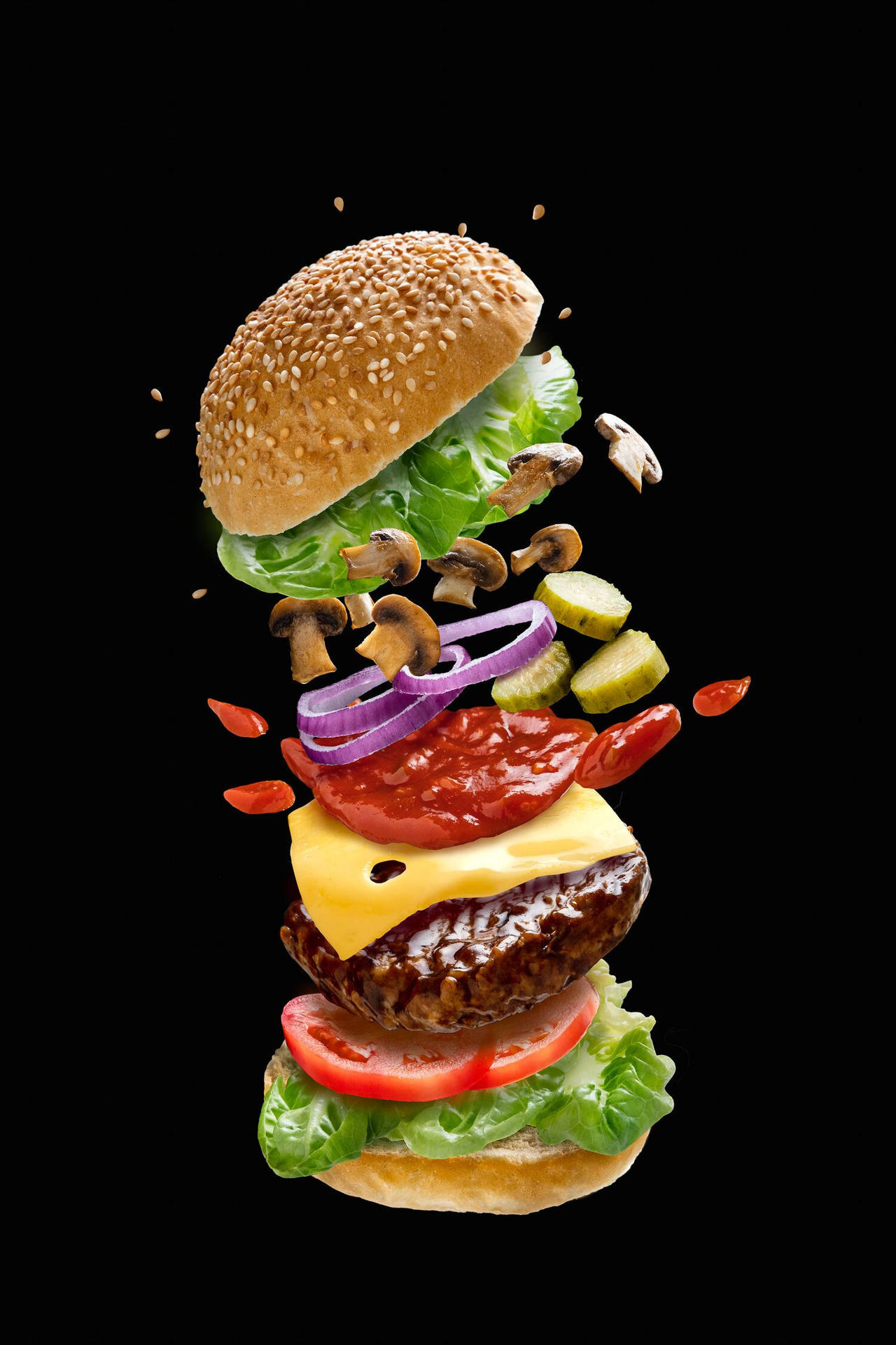 Se Burger King kommercielle på din skrivebord! Wallpaper
