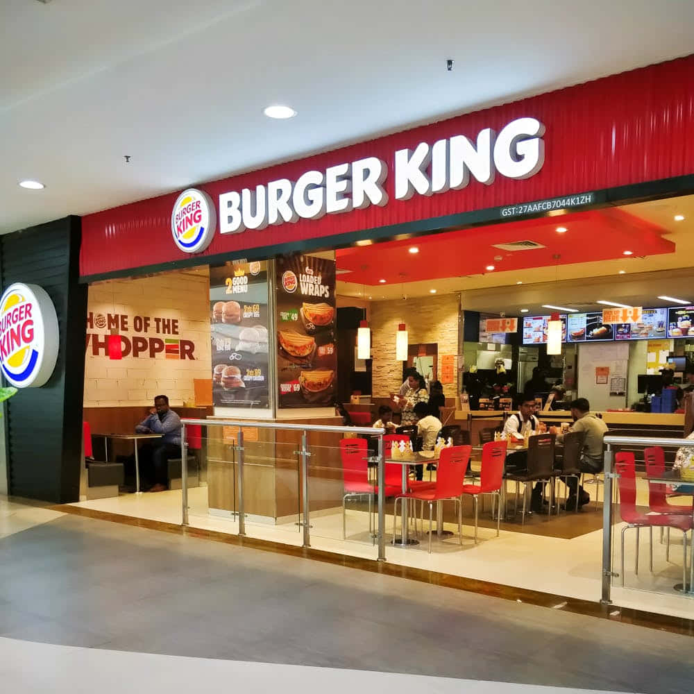 Stillensie Ihre Gelüste Mit Einem Burger King-favoriten